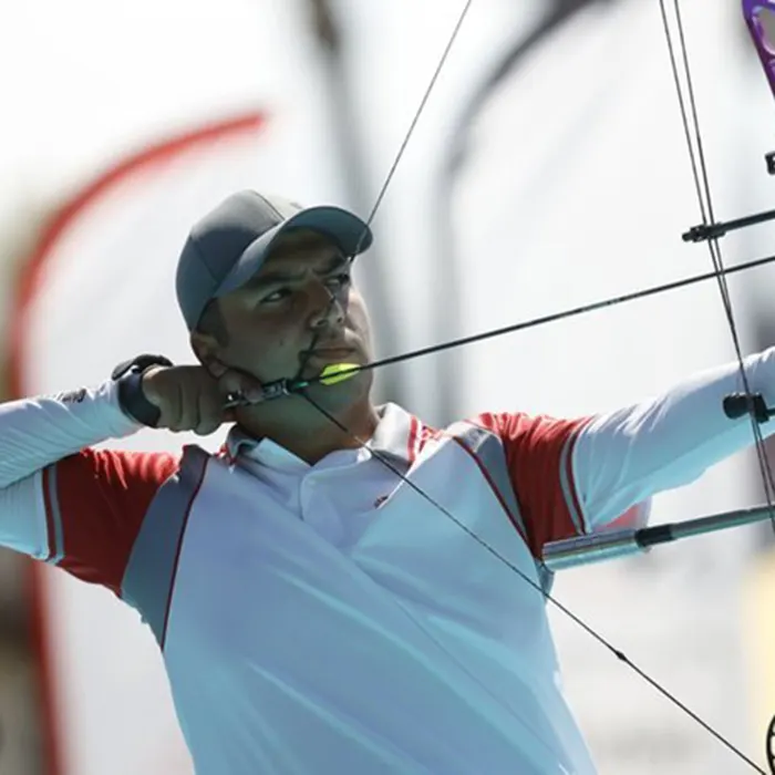 National archer Yakup Yıldız became the European champion in the roller bow